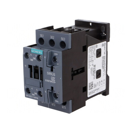 Contactor 3P 230VAC cu Contacte Auxiliare NO NC | Electronic-mag.ro | Componente Electronice