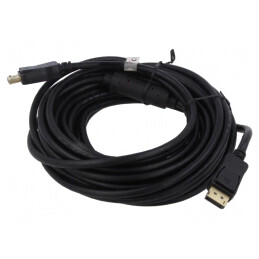 Cablu DisplayPort 1.2 cu Amplificator 20m Negru