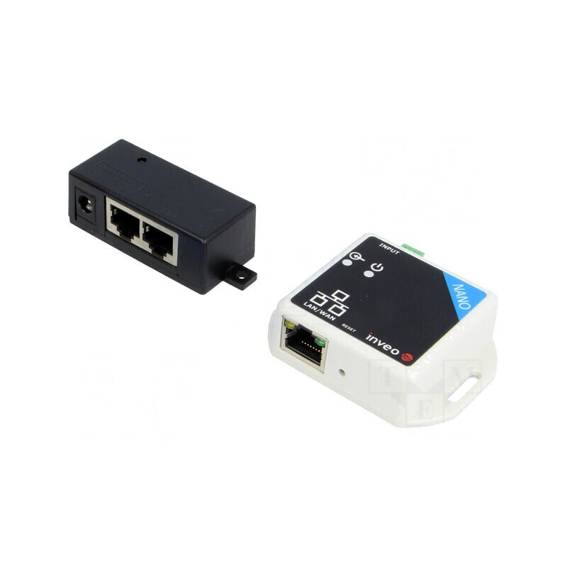 Intrare Digitală 1 Port 12-24VDC LAN IP30 NANO IN | Electronic-mag.ro | Componente Electronice