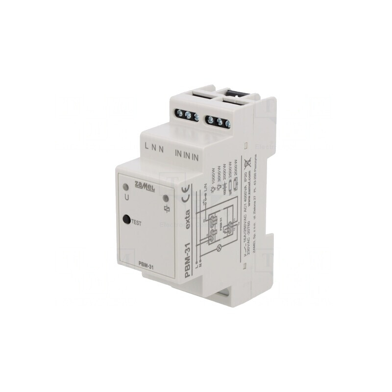 Releu Bistabil de Impulsuri NO/NC 16A IP20 | Electronic-mag.ro | Componente Electronice