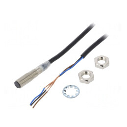 Senzor Inductiv PNP NO 0-4mm 10-30VDC M8 IP67 50mA 2M | Electronic-mag.ro | Componente Electronice