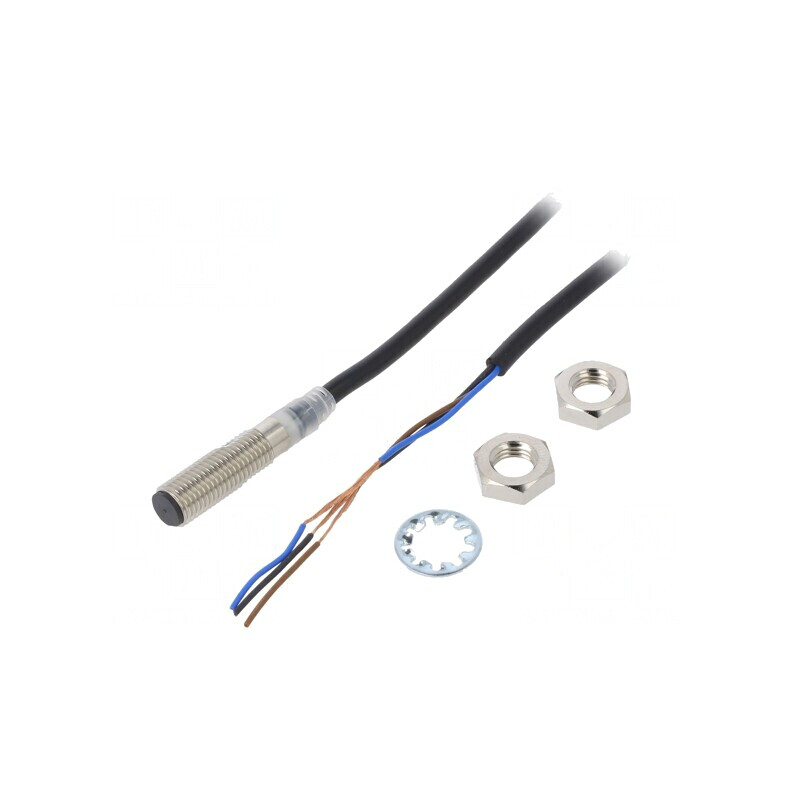 Senzor Inductiv PNP NO 0-4mm 10-30VDC M8 IP67 50mA 2M | Electronic-mag.ro | Componente Electronice Senzor Inductiv PNP NO 0-4mm 10-30VDC M8 IP67 50mA 2M | Electronic-mag.ro | Componente Electronice