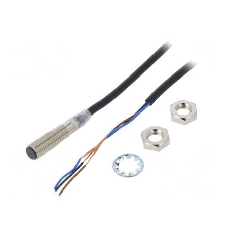 Senzor Inductiv PNP NO 0-4mm 10-30VDC M8 IP67 50mA 2M | Electronic-mag.ro | Componente Electronice