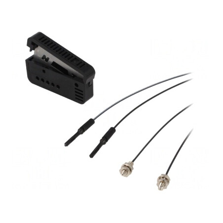 Senzor fibră optică 670mm emiţător-receptor 2M | Electronic-mag.ro | Componente Electronice