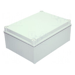 Carcasă Universală QUICK ABS Gri 300x400x170 mm | Electronic-mag.ro | Componente Electronice