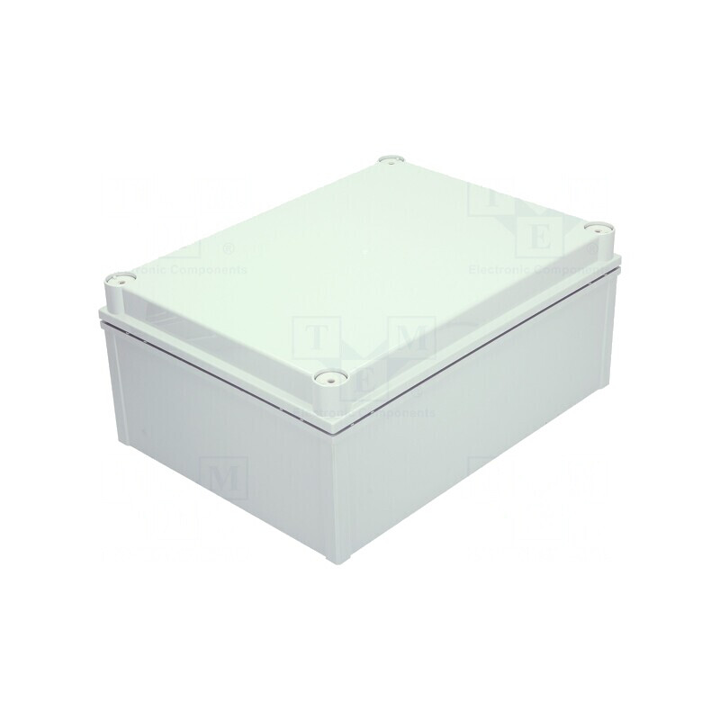 Carcasă Universală QUICK ABS Gri 300x400x170 mm | Electronic-mag.ro | Componente Electronice