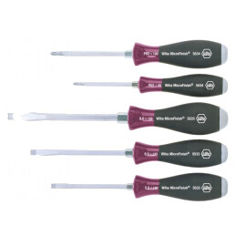 Set Şurubelniţe Impact, Phillips și Plată, 5 Bucăți | Electronic-mag.ro | Componente Electronice