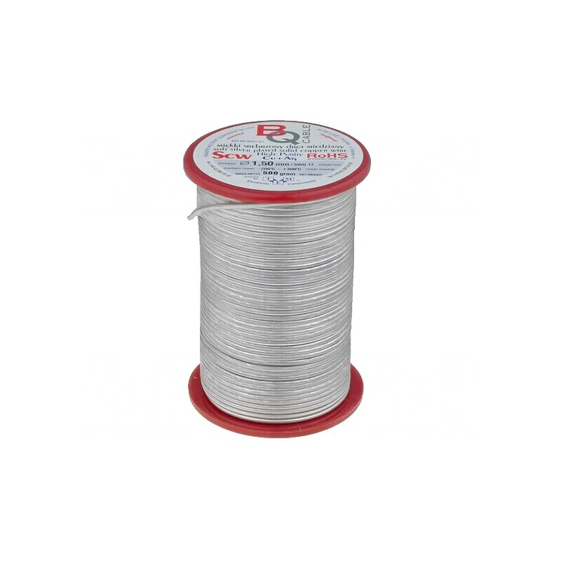 Sârmă Cupru Argintată 1mm 500g | Electronic-mag.ro | Componente Electronice