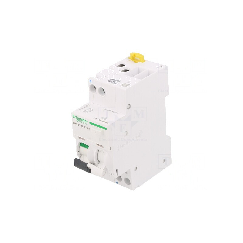 Întrerupător RCBO 16A 30mA 1P+N 230/400V | Electronic-mag.ro | Componente Electronice