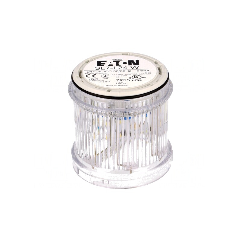 Semnalizator LED Alb IP66 18-30VDC 18-26VAC | Electronic-mag.ro | Componente Electronice