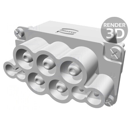 Conector HDC cu Inserturi de Contact Han-Com Han K | Electronic-mag.ro | Componente Electronice