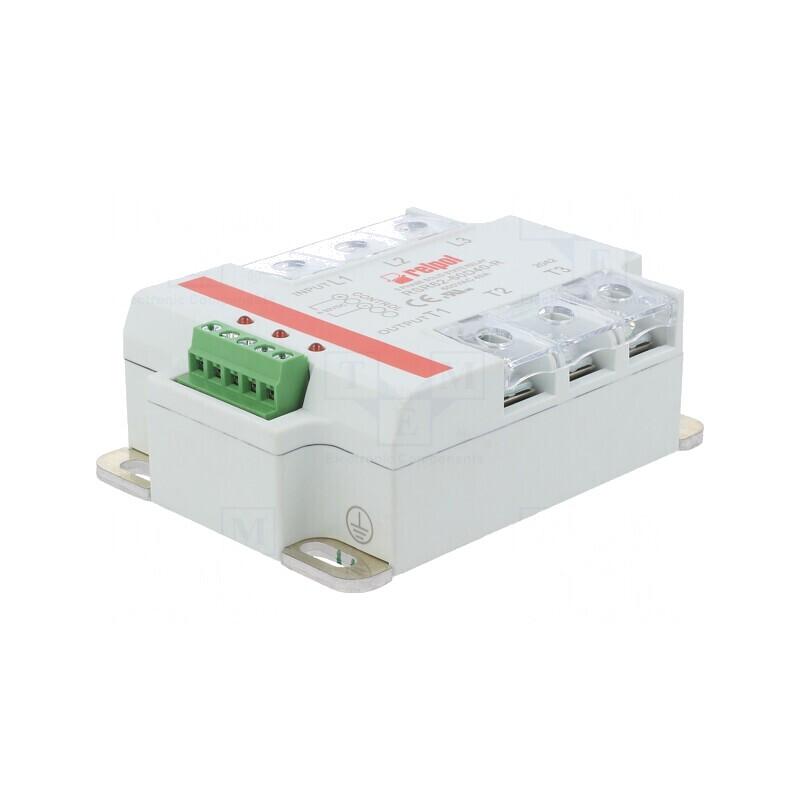 Releu Semiconductor 40A 3-Fazat 24-660VAC | Electronic-mag.ro | Componente Electronice