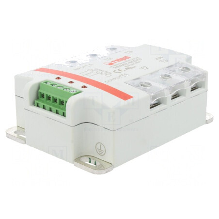 Releu semiconductor 40A 3-fazat 24-660VAC | Electronic-mag.ro | Componente Electronice