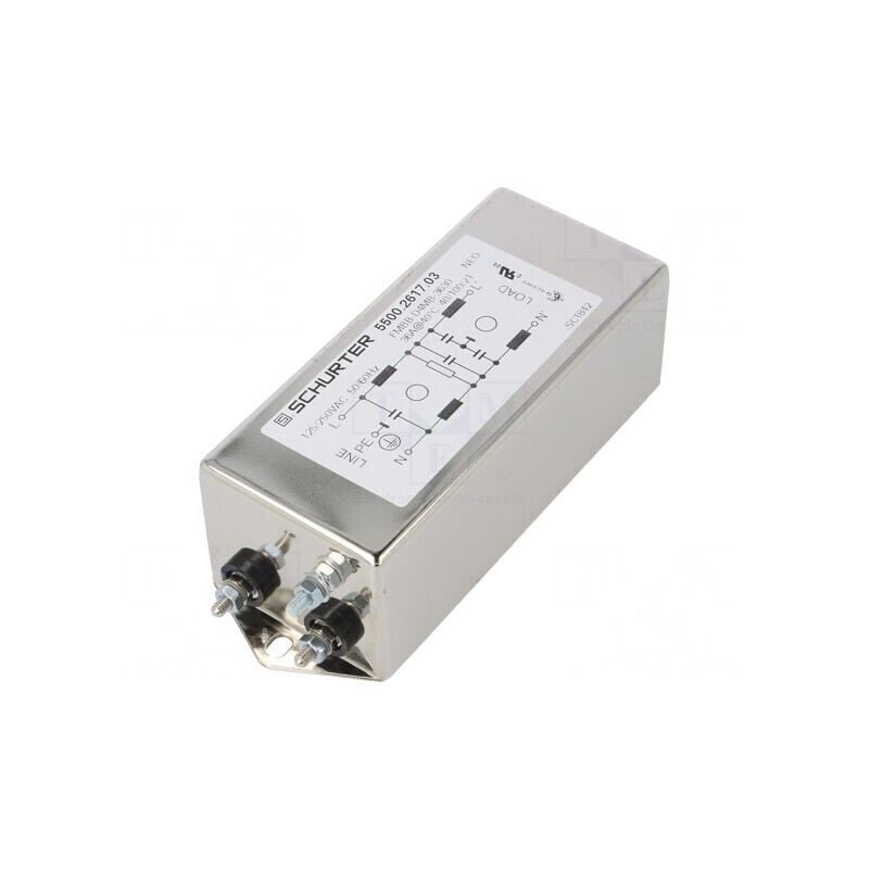 Filtru anti-interferențe 250VAC 2,2uF 4,7nF 1,23mH | Electronic-mag.ro | Componente Electronice