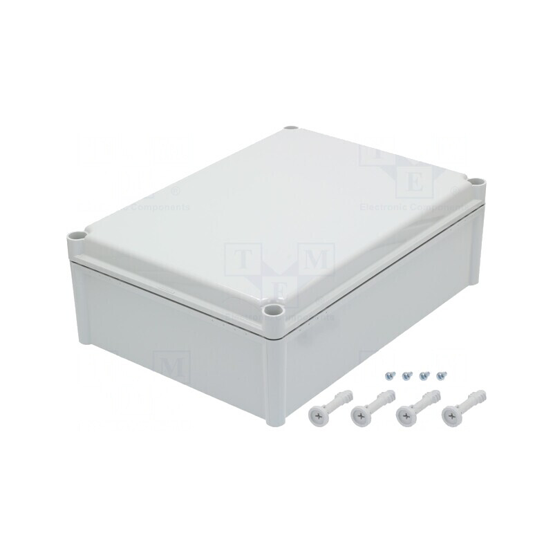 Carcasă Universală Gri ABS 278x378x130mm | Electronic-mag.ro | Componente Electronice