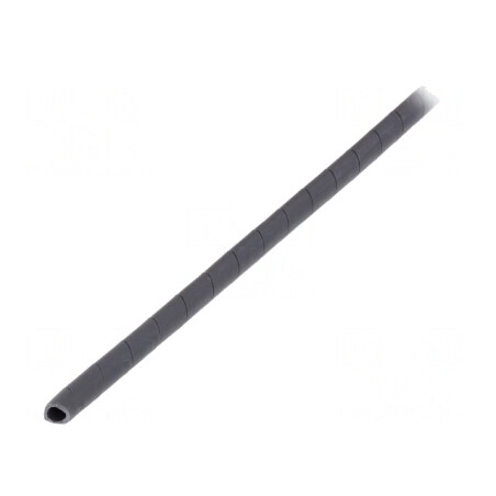 Înveliș spirală polietilenă neagră, 4,8-50,8 mm | Electronic-mag.ro | Componente Electronice
