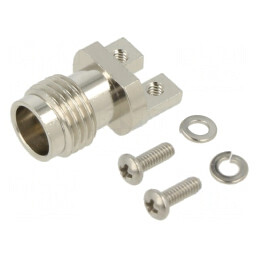 Conector Coaxial PCB Soclu Unghi Mamă 50Ω 50GHz | Electronic-mag.ro | Componente Electronice