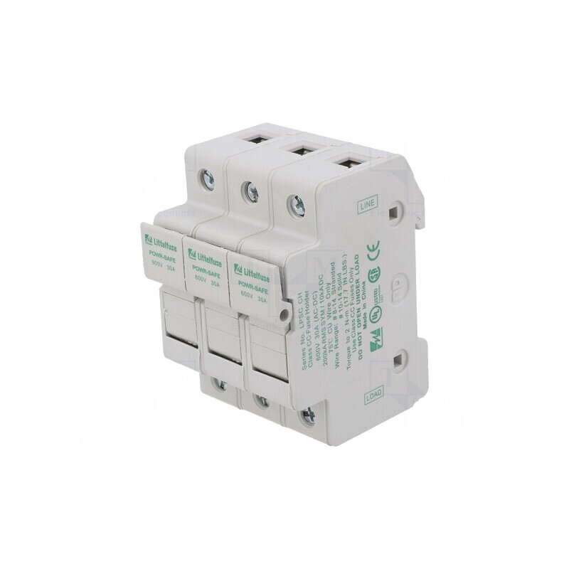 Clemă Siguranţe Cilindrice 10,3x38mm 30A DIN | Electronic-mag.ro | Componente Electronice