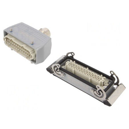 Conector HDC Tată-Mamă Set Complet 24 Pini | Electronic-mag.ro | Componente Electronice