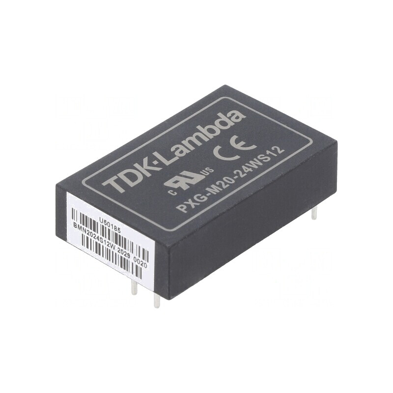 Convertor DC/DC 20W 9-36V la 12V 1.67A THT | Electronic-mag.ro | Componente Electronice