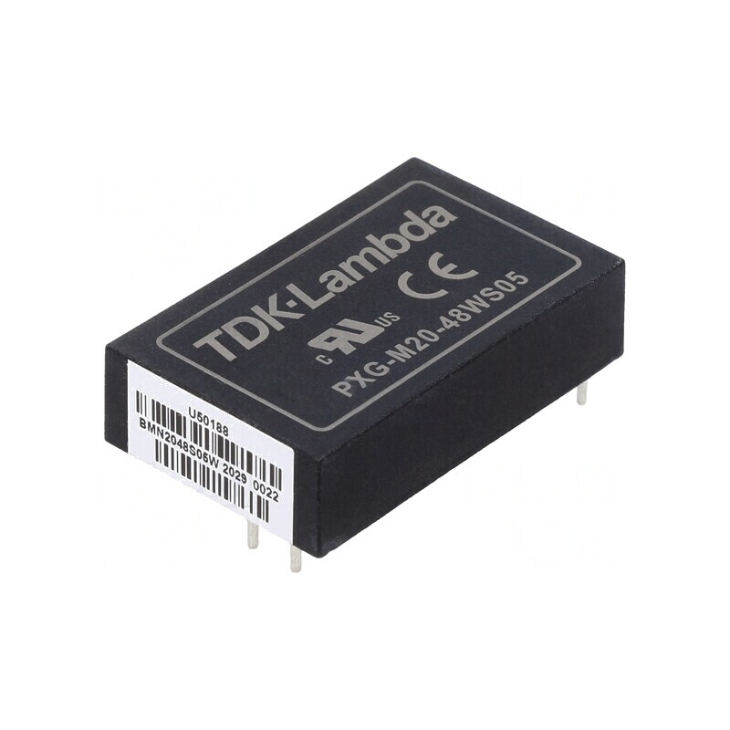 Convertor DC-DC 20W 18-75V la 5V 4A THT PXG-M | Electronic-mag.ro | Componente Electronice