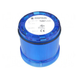 Semnalizator LED Albastru 24VDC IP65 | Electronic-mag.ro | Componente Electronice