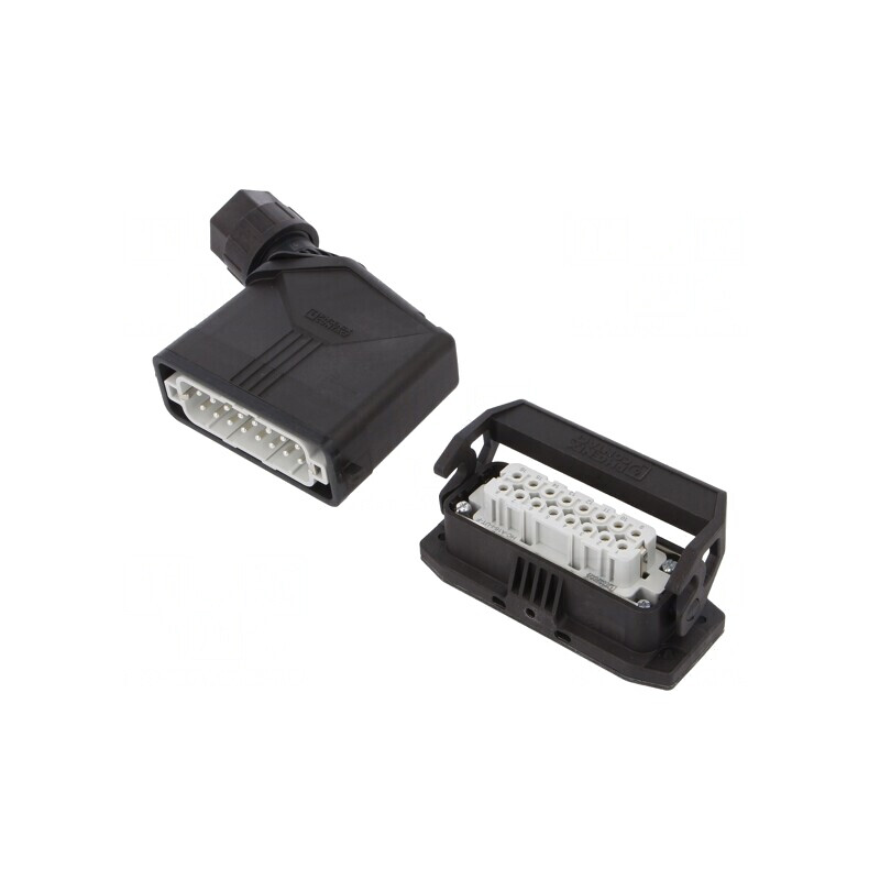 Conector HDC Mamă-Tată 250V 20A 16 PIN | Electronic-mag.ro | Componente Electronice