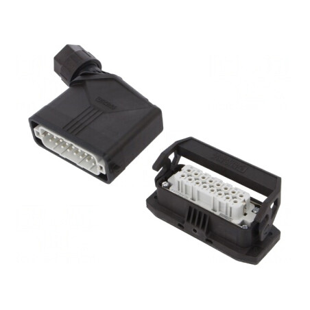 Conector HDC Mamă-Tată 250V 20A 16 PIN | Electronic-mag.ro | Componente Electronice