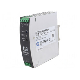 Alimentator Pulsatoriu 120W 24VDC pentru Șină DIN | Electronic-mag.ro | Componente Electronice