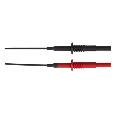 Set Sonde de Măsură 4mm Negru/Roșu 1A | Electronic-mag.ro | Componente Electronice