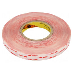 Bandă adezivă acrilică transparentă 19mm x 33m | Electronic-mag.ro | Componente Electronice