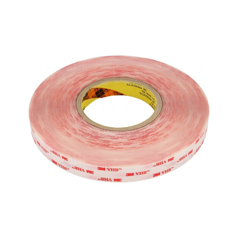 Bandă adezivă acrilică transparentă 19mm x 33m | Electronic-mag.ro | Componente Electronice