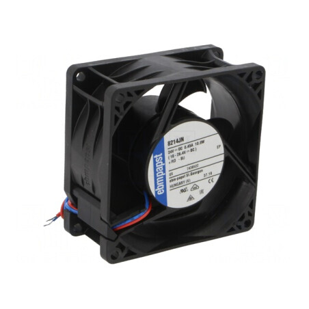 Ventilator axial 24V DC 80x80x38mm cu bilă | Electronic-mag.ro | Componente Electronice