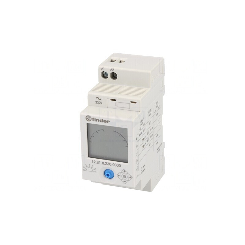 Timer Astronomic SPDT 230VAC pentru șină DIN | Electronic-mag.ro | Componente Electronice