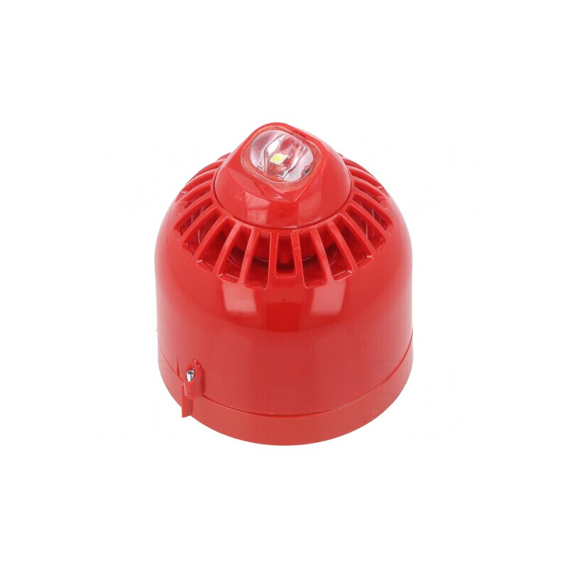 Sirenă cu Lumină Flash 17-60VDC ESC-5004 | Electronic-mag.ro | Componente Electronice