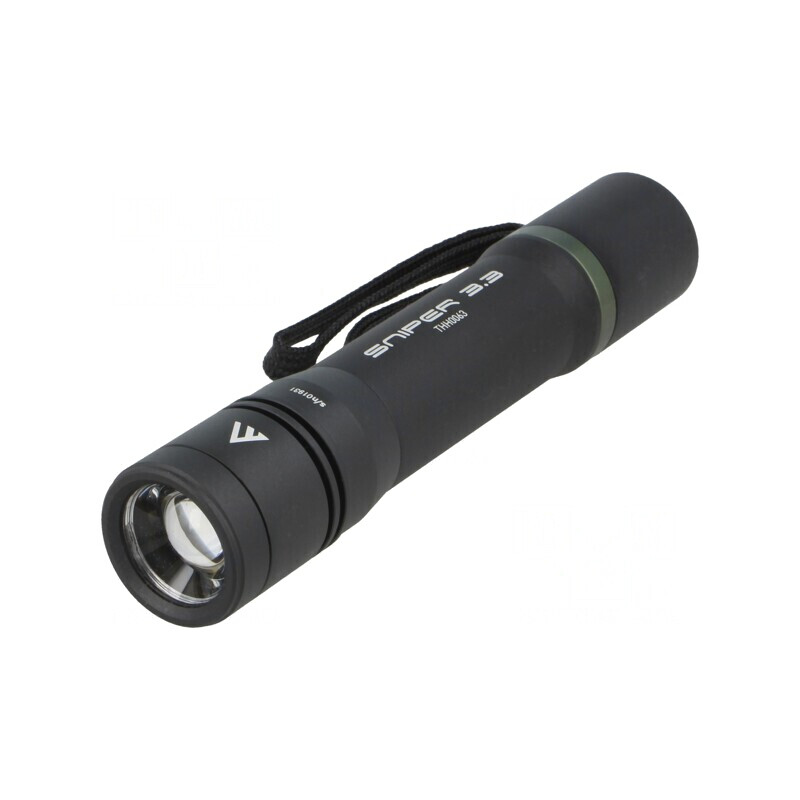 Lanternă Neagră 1000lm 29x150mm | Electronic-mag.ro | Componente Electronice