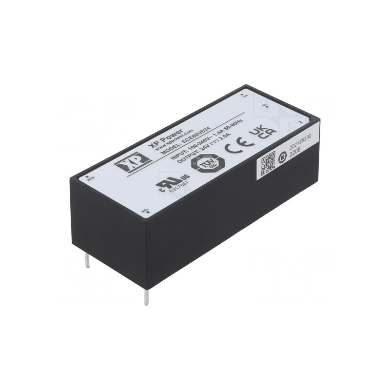 Convertor AC/DC 60W 24VDC ECE60US24 | Electronic-mag.ro | Componente Electronice