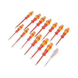Kit Șurubelnițe Izolate 1kVAC Kraftform 14 Bucăți | Electronic-mag.ro | Componente Electronice