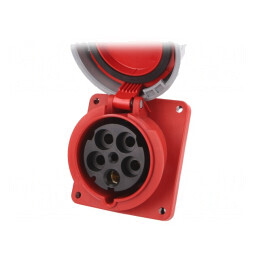 Conector alimentare AC trifazat 125A 400V IP67 soclu mamă | Electronic-mag.ro | Componente Electronice