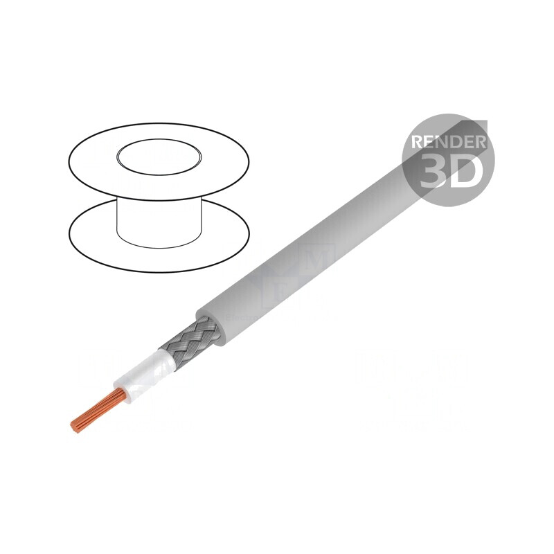 Cablu Alpha Essential PVC Gri 30,5m 600V | Electronic-mag.ro | Componente Electronice