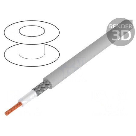 Cablu Alpha Essential PVC Gri 30,5m 600V | Electronic-mag.ro | Componente Electronice
