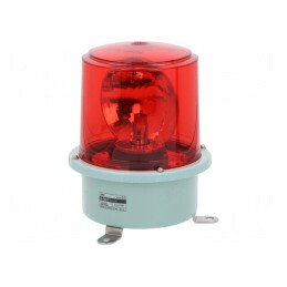 Lumină Rotativă Roșie 24VDC IP66 | Electronic-mag.ro | Componente Electronice