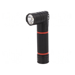 Lanternă LED Neagră 152mm 100-310lm IP54