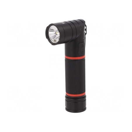 Lanternă LED Neagră 152mm 100-310lm IP54 | Electronic-mag.ro | Componente Electronice