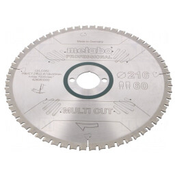 Disc Ferăstrău Circular 216mm 60 Dinți | Electronic-mag.ro | Componente Electronice