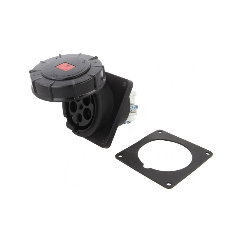 Conector Alimentare AC Trifazat 125A 400VAC IP67 Soclu Mamă | Electronic-mag.ro | Componente Electronice