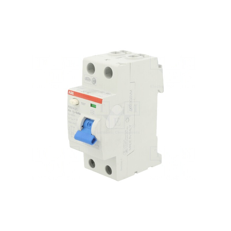 Întrerupător diferențial 63A 30mA 2P 400VAC | Electronic-mag.ro | Componente Electronice