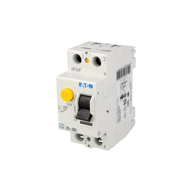 Întrerupător diferenţial 25A 30mA 2P 400VAC | Electronic-mag.ro | Componente Electronice