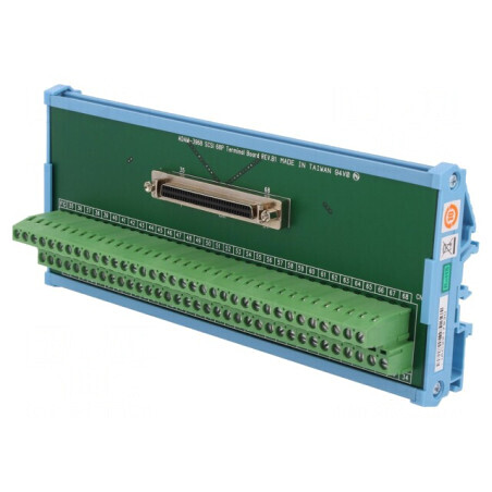 Bloc Terminal SCSI-II 68pin pentru Șină DIN PCI-1710 ADAM-3968-AE | Electronic-mag.ro | Componente Electronice