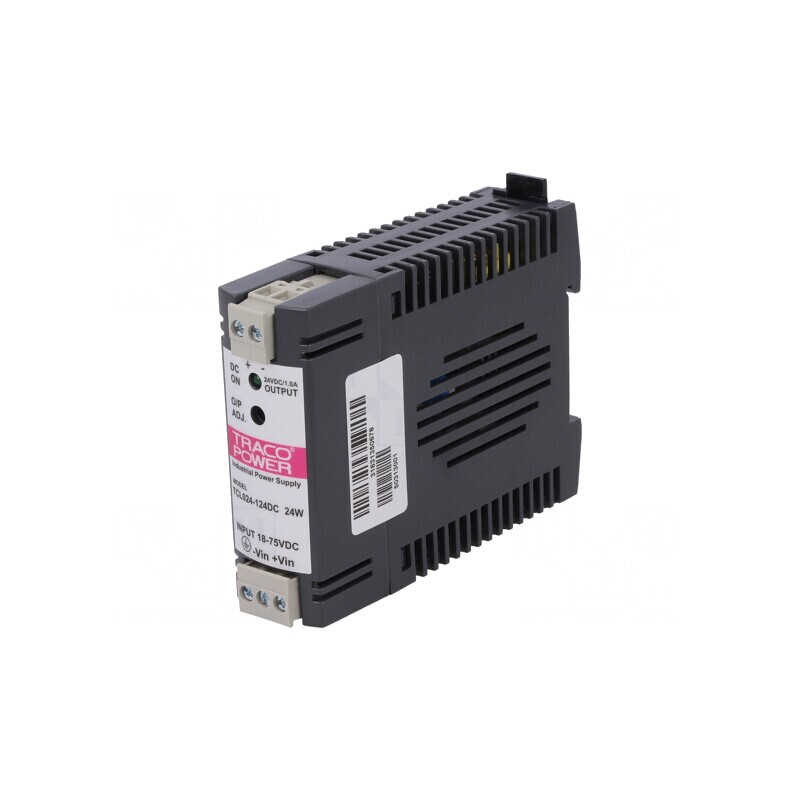 Convertor DC/DC 24W 18-75V la 24V 1A TCL-DC | Electronic-mag.ro | Componente Electronice